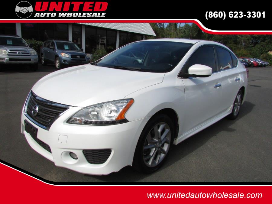 2013 Nissan Sentra 4dr Sdn I4 CVT SR, available for sale in East Windsor, Connecticut | United Auto Sales of E Windsor, Inc. East Windsor, Connecticut