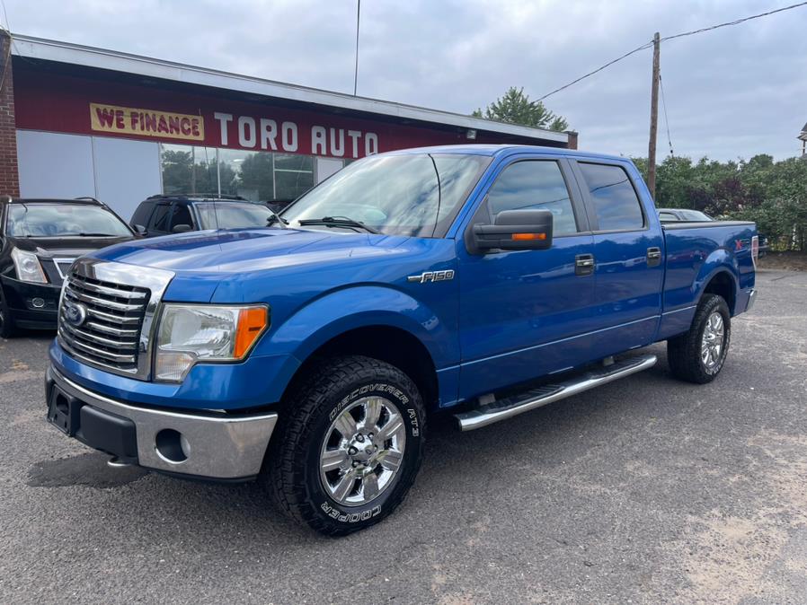 2010 Ford F-150 XLT 4WD Super Crew 5.4 V8, available for sale in East Windsor, Connecticut | Toro Auto. East Windsor, Connecticut