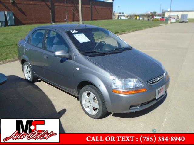 2006 Chevrolet Aveo 4dr Sdn LT, available for sale in Hoxie, Kansas | M C Auto Outlet Inc. Hoxie, Kansas