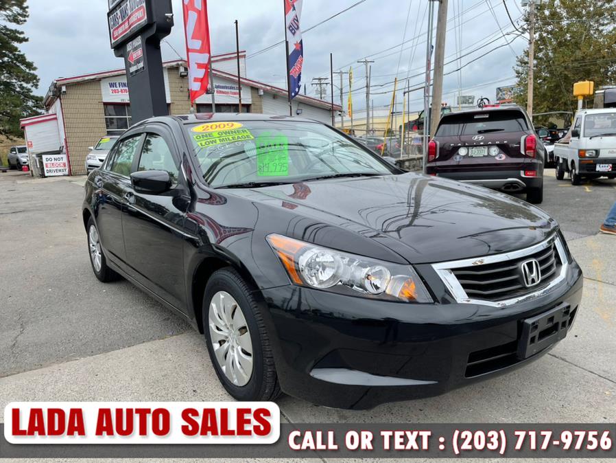 2009 Honda Accord Sdn 4dr I4 Auto LX, available for sale in Bridgeport, Connecticut | Lada Auto Sales. Bridgeport, Connecticut