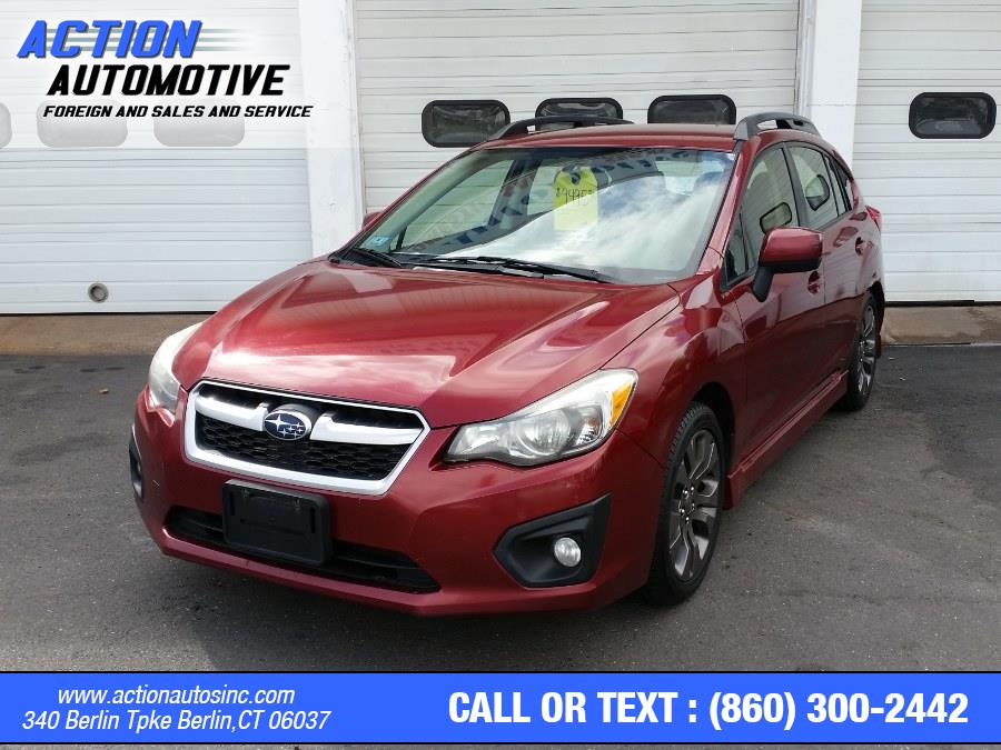 2012 Subaru Impreza Wagon 5dr Man 2.0i Sport Premium, available for sale in Berlin, Connecticut | Action Automotive. Berlin, Connecticut