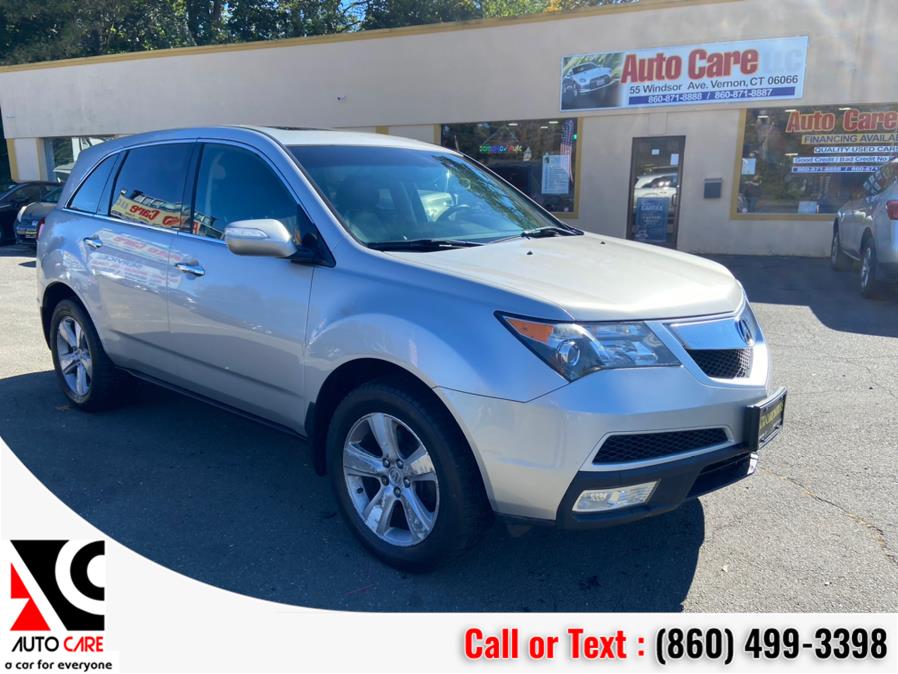 2013 Acura MDX AWD 4dr Tech Pkg, available for sale in Vernon, Connecticut | Auto Care Motors. Vernon, Connecticut