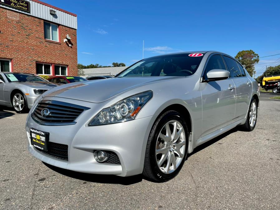2011 Infiniti G37 Sedan 4dr x AWD, available for sale in South Windsor, Connecticut | Mike And Tony Auto Sales, Inc. South Windsor, Connecticut