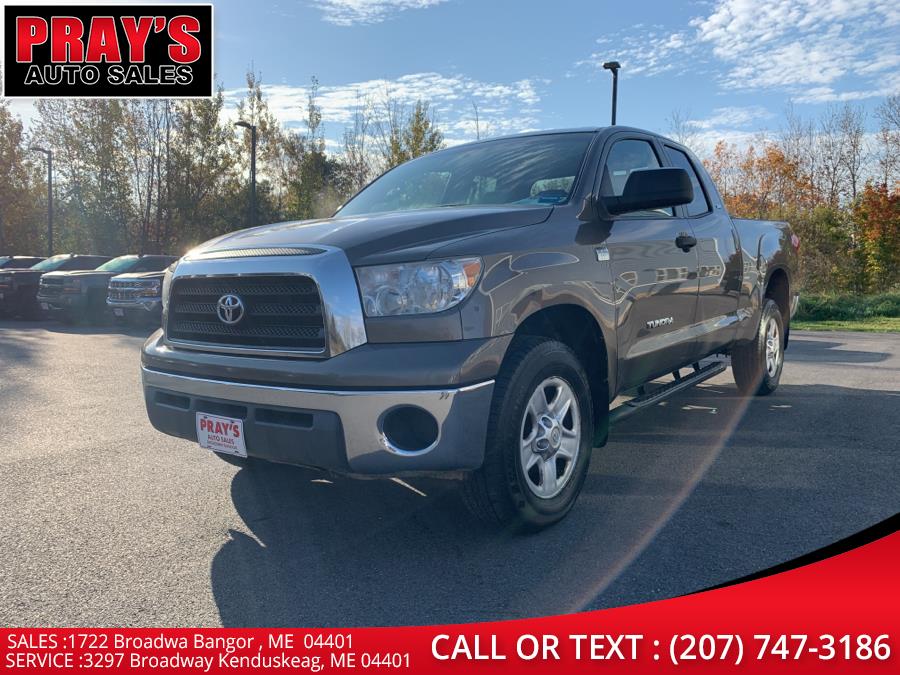 2007 Toyota Tundra 4WD Double 145.7" 4.7L V8 SR5 (Natl, available for sale in Bangor , Maine | Pray's Auto Sales . Bangor , Maine