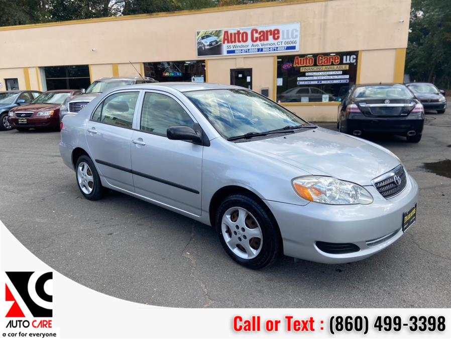 2007 Toyota Corolla 4dr Sdn Auto CE (Natl), available for sale in Vernon, Connecticut | Auto Care Motors. Vernon, Connecticut