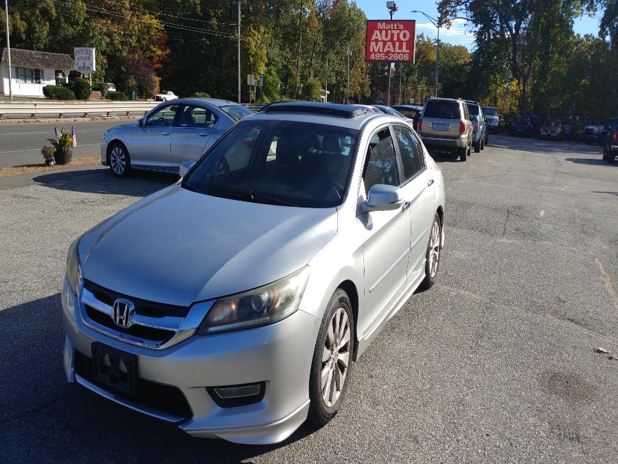2013 Honda Accord Sdn 4dr I4 CVT EX-L w/Navi, available for sale in Chicopee, Massachusetts | Matts Auto Mall LLC. Chicopee, Massachusetts