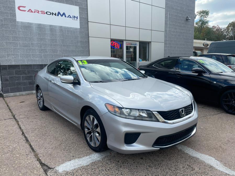 2013 Honda Accord Cpe 2dr I4 Auto LX-S PZEV, available for sale in Manchester, Connecticut | Carsonmain LLC. Manchester, Connecticut