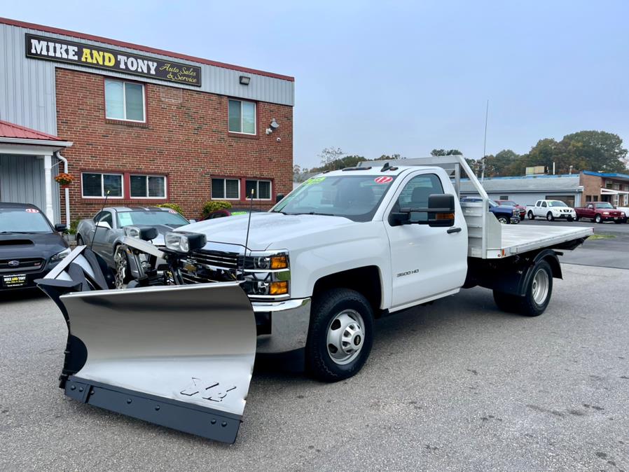 2017 Chevrolet Silverado 3500HD 4WD Reg Cab 137.5" WB, 59.06" CA WT, available for sale in South Windsor, Connecticut | Mike And Tony Auto Sales, Inc. South Windsor, Connecticut