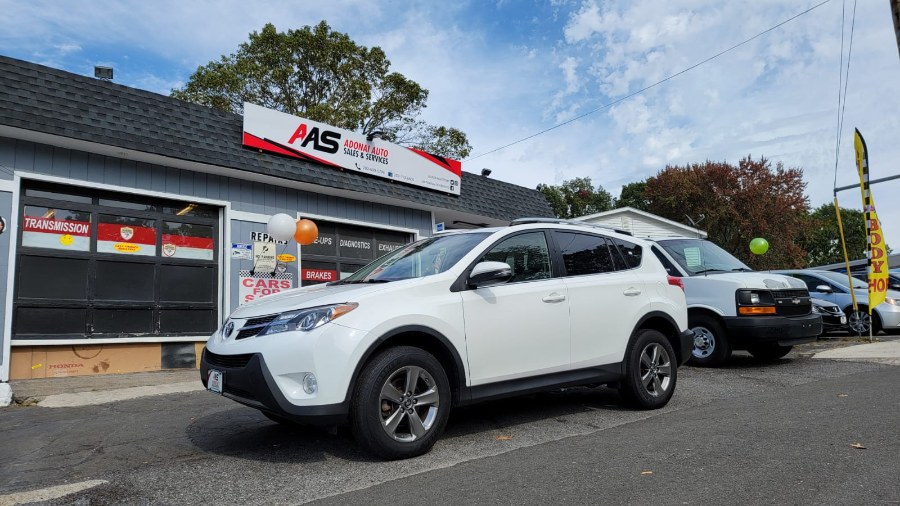2015 Toyota RAV4 AWD 4dr XLE (Natl), available for sale in Hamden, Connecticut | Adonai Auto Sales LLC. Hamden, Connecticut