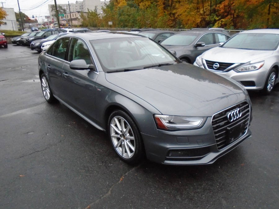 2016 Audi A4 4dr Sdn Auto quattro 2.0T Premium, available for sale in Waterbury, Connecticut | Jim Juliani Motors. Waterbury, Connecticut