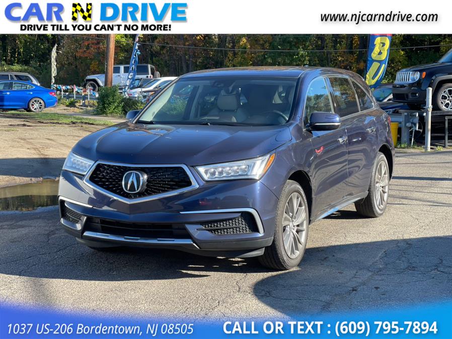 2017 Acura Mdx SH-AWD 9-Spd AT w/Tech Package, available for sale in Burlington, New Jersey | Car N Drive. Burlington, New Jersey