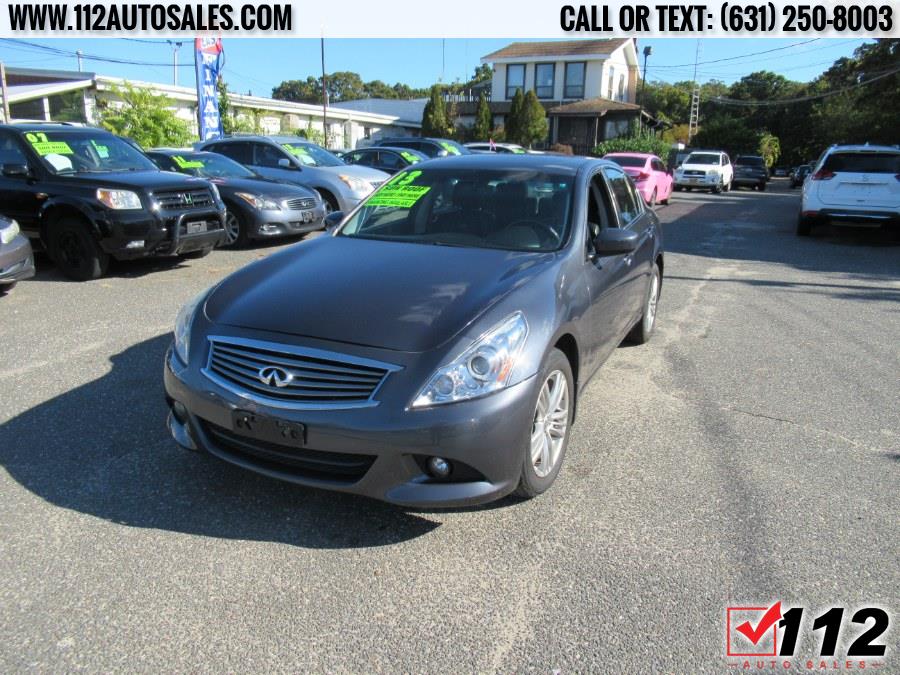 2013 Infiniti g 4dr x AWD, available for sale in Patchogue, New York | 112 Auto Sales. Patchogue, New York