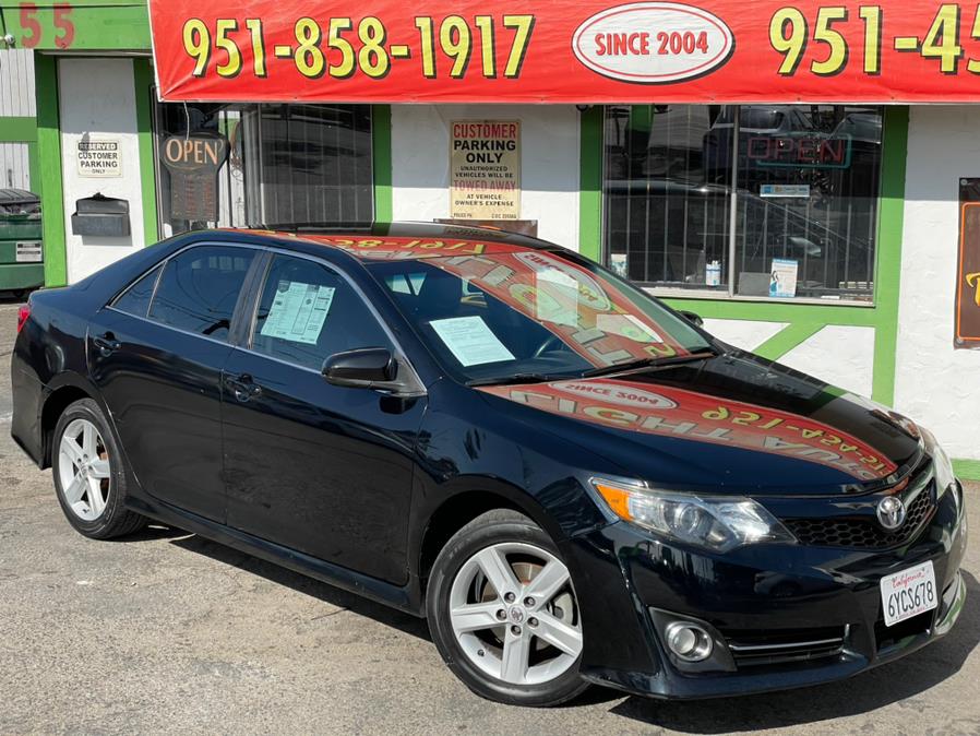 2012 Toyota Camry 4dr Sdn I4 Auto SE (Natl), available for sale in Corona, California | Green Light Auto. Corona, California
