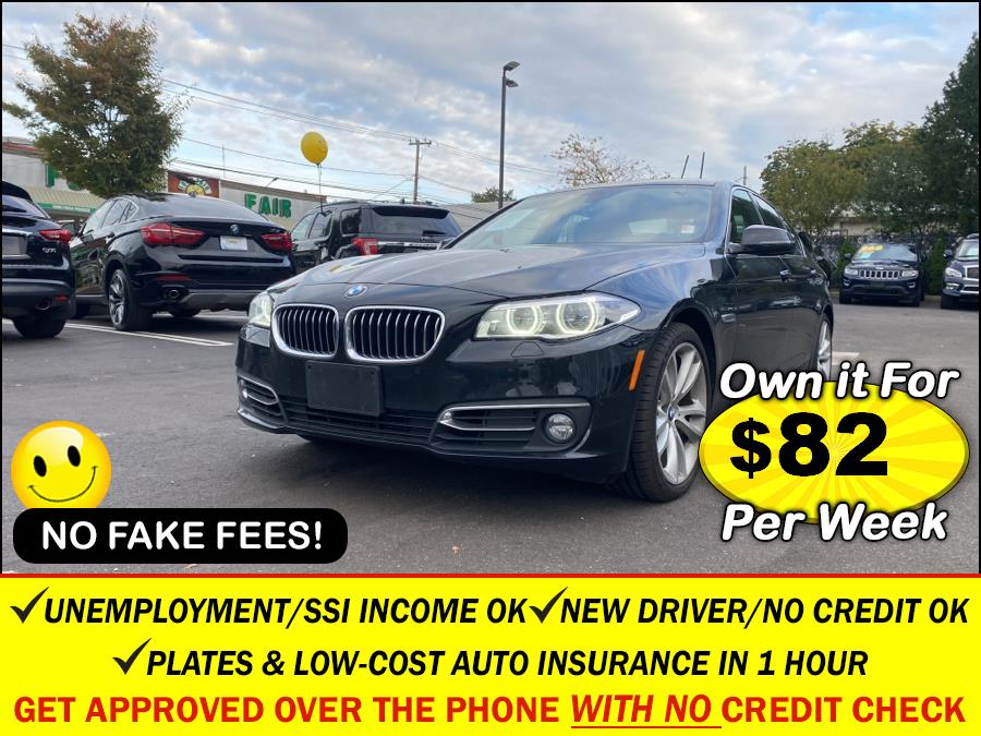 2014 BMW 5 Series 4dr Sdn 535i xDrive AWD, available for sale in Elmont, New York | Sunrise of Elmont. Elmont, New York