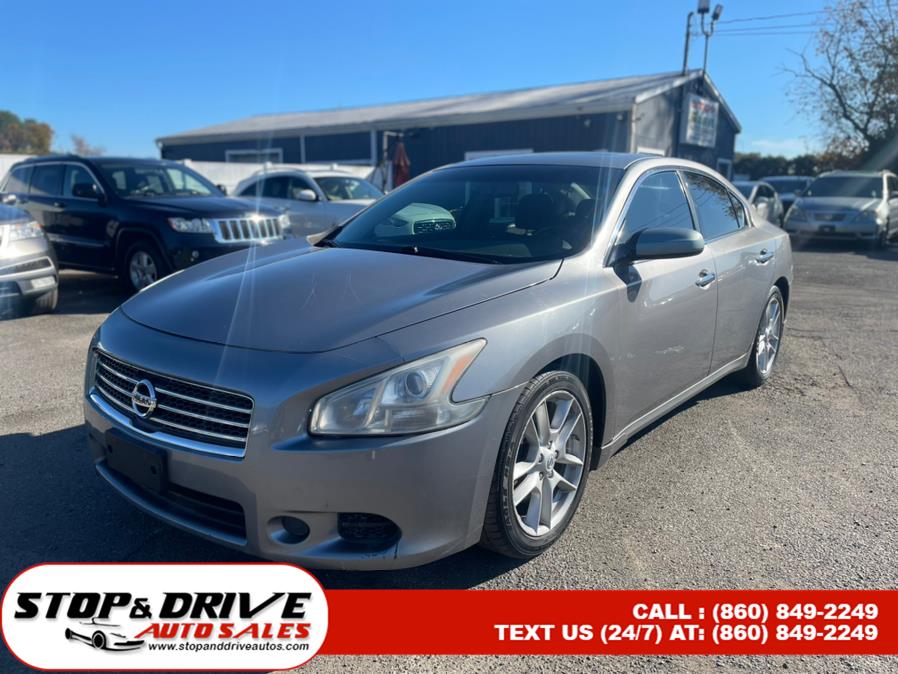 2009 Nissan Maxima 4dr Sdn V6 CVT 3.5 SV w/Premium Pkg, available for sale in East Windsor, Connecticut | Stop & Drive Auto Sales. East Windsor, Connecticut