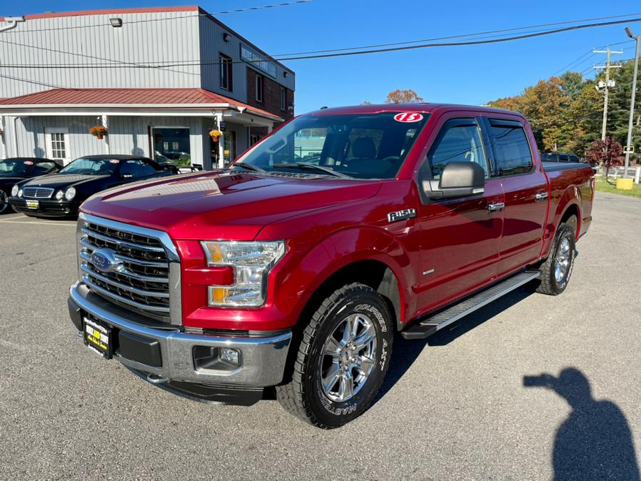 2015 Ford F-150 4WD SuperCrew 145" XLT, available for sale in South Windsor, Connecticut | Mike And Tony Auto Sales, Inc. South Windsor, Connecticut