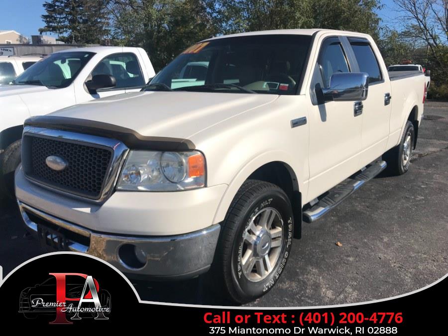 2007 Ford F-150 4WD SuperCrew 150" Lariat, available for sale in Warwick, Rhode Island | Premier Automotive Sales. Warwick, Rhode Island