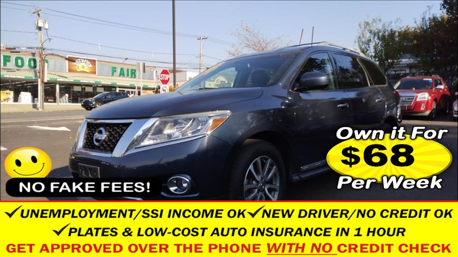 2013 Nissan Pathfinder 4WD 4dr SL, available for sale in Elmont, New York | Sunrise of Elmont. Elmont, New York