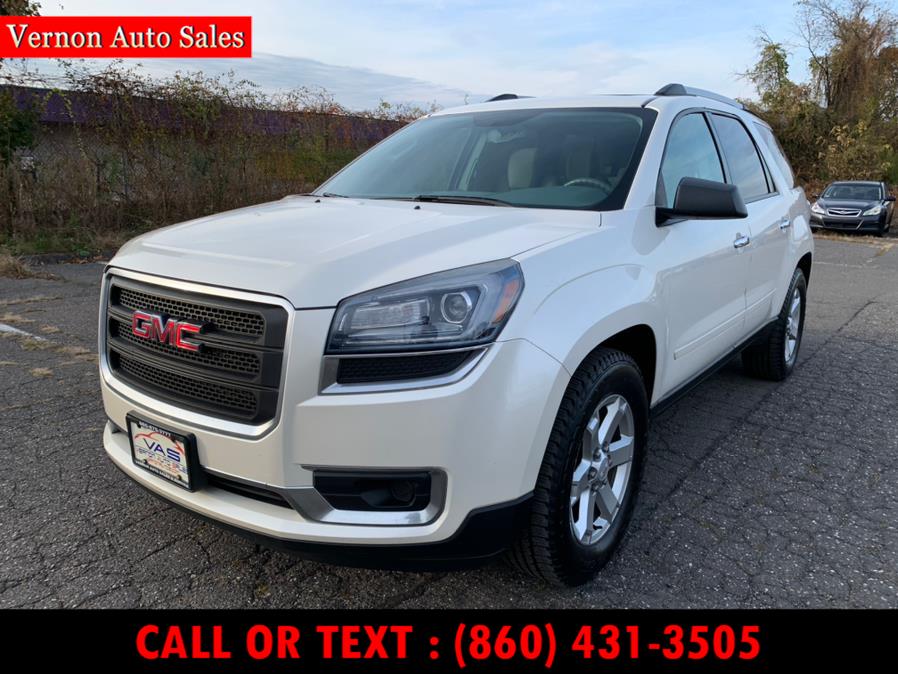 2015 GMC Acadia AWD 4dr SLE w/SLE-2, available for sale in Manchester, Connecticut | Vernon Auto Sale & Service. Manchester, Connecticut
