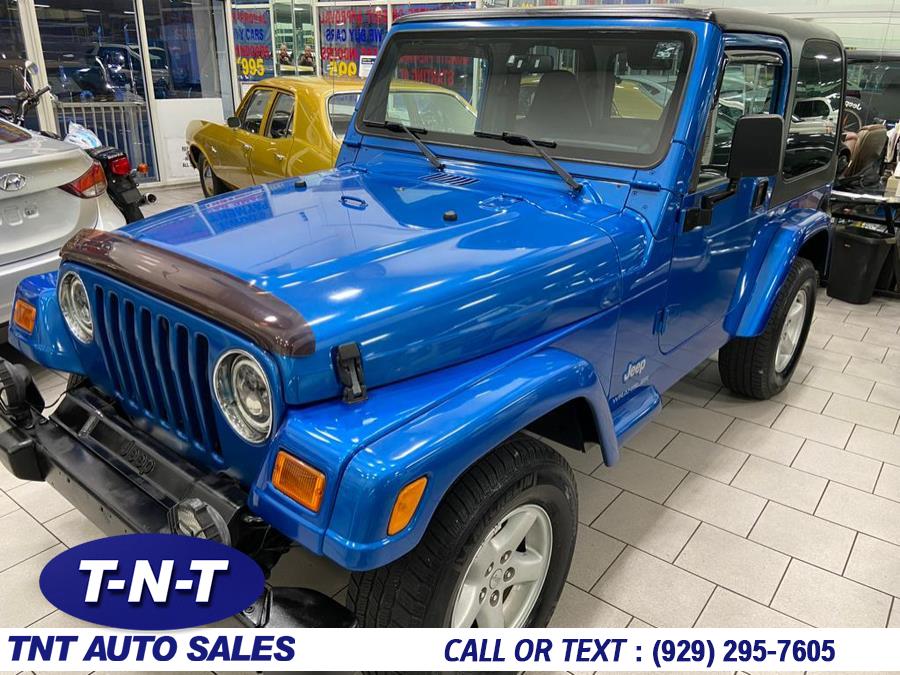 2002 Jeep Wrangler 2dr X, available for sale in Bronx, New York | TNT Auto Sales USA inc. Bronx, New York