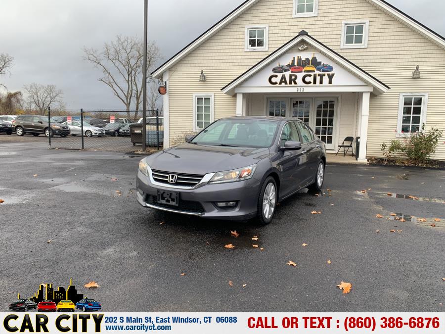 2014 Honda Accord Sedan 4dr I4 CVT EX, available for sale in East Windsor, Connecticut | Car City LLC. East Windsor, Connecticut