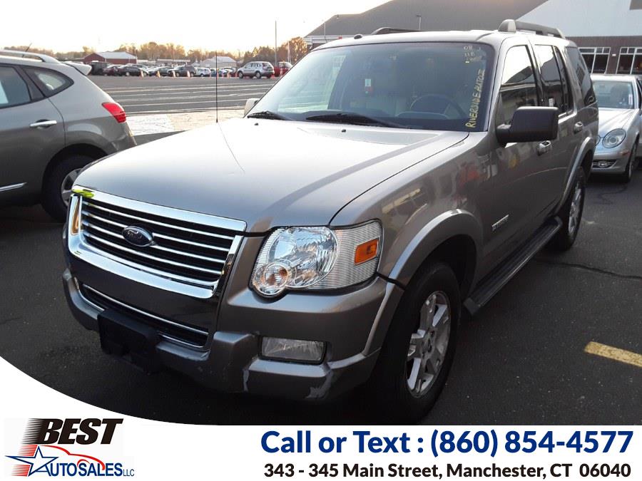 2008 Ford Explorer 4WD 4dr V6 XLT, available for sale in Manchester, Connecticut | Best Auto Sales LLC. Manchester, Connecticut