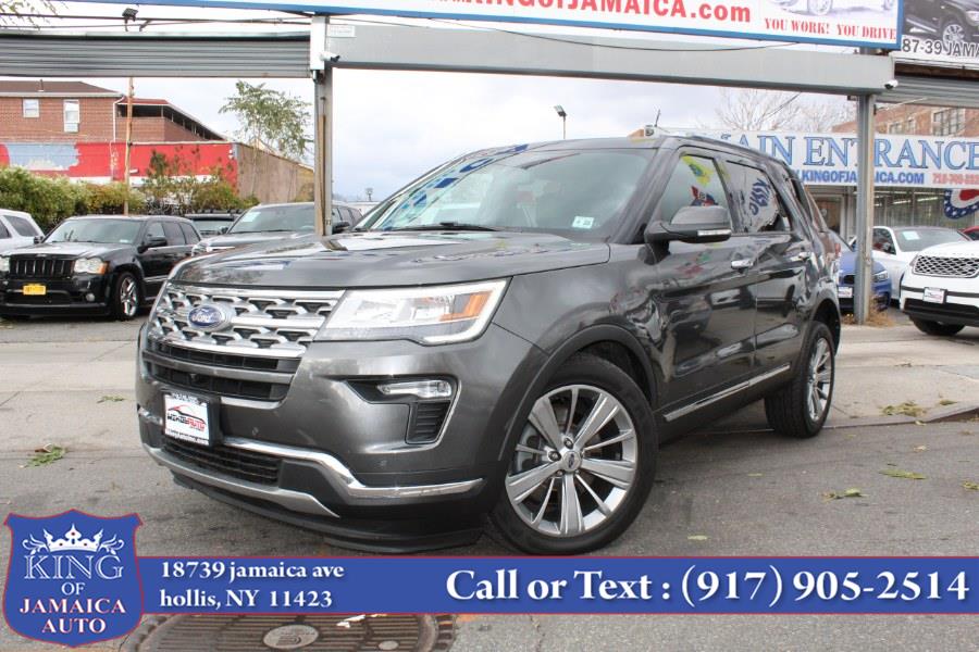 2018 Ford Explorer Limited 4WD, available for sale in Hollis, New York | King of Jamaica Auto Inc. Hollis, New York