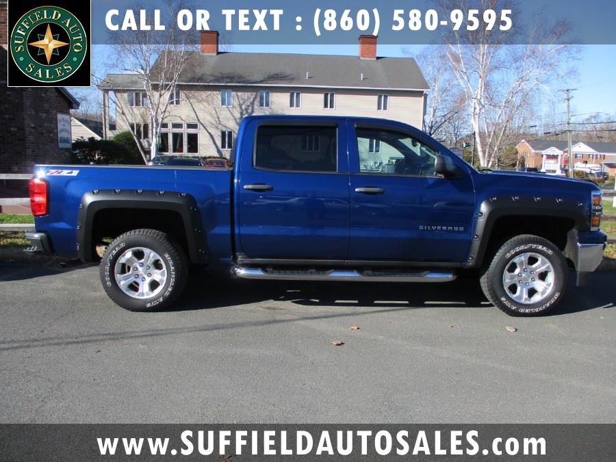 2014 Chevrolet Silverado 1500 4WD Crew Cab 143.5" LT w/2LT, available for sale in Suffield, Connecticut | Suffield Auto LLC. Suffield, Connecticut