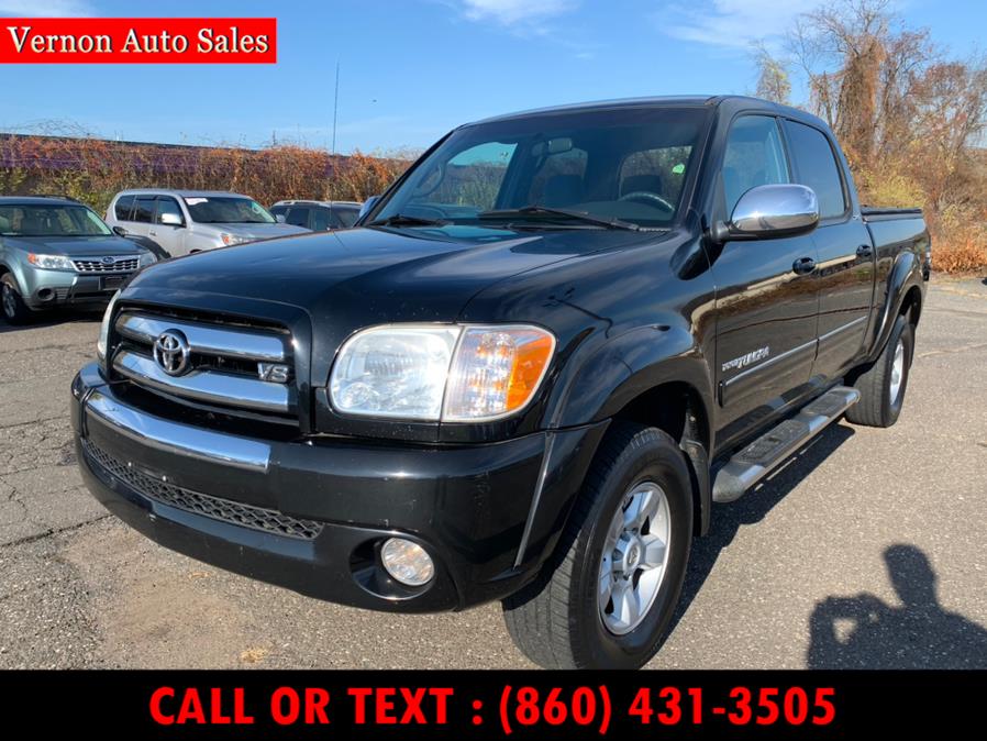 2005 Toyota Tundra DoubleCab V8 SR5 4WD (Natl), available for sale in Manchester, Connecticut | Vernon Auto Sale & Service. Manchester, Connecticut