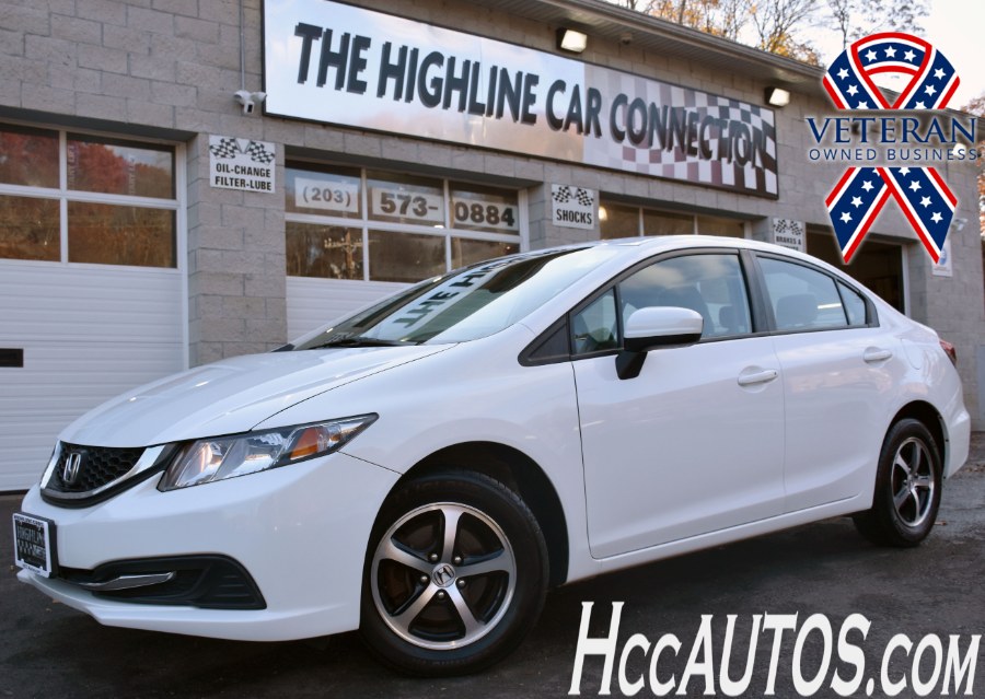 2015 Honda Civic Sedan 4dr CVT SE, available for sale in Waterbury, Connecticut | Highline Car Connection. Waterbury, Connecticut