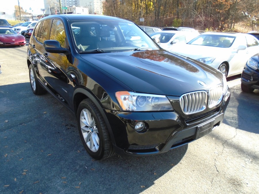 2014 BMW X3 AWD 4dr xDrive28i, available for sale in Waterbury, Connecticut | Jim Juliani Motors. Waterbury, Connecticut