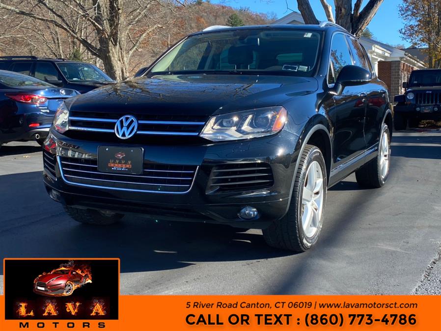 2013 Volkswagen Touareg 4dr VR6 Lux, available for sale in Canton, Connecticut | Lava Motors. Canton, Connecticut