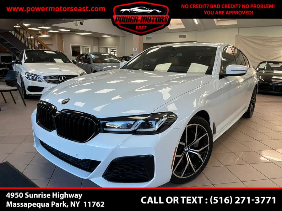 2021 BMW 5 Series 540i xDrive Sedan, available for sale in Massapequa Park, New York | Power Motors East. Massapequa Park, New York