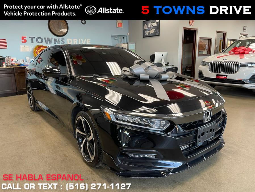 2018 Honda Accord Sedan Sport 2.0T Auto, available for sale in Inwood, New York | 5 Towns Drive. Inwood, New York