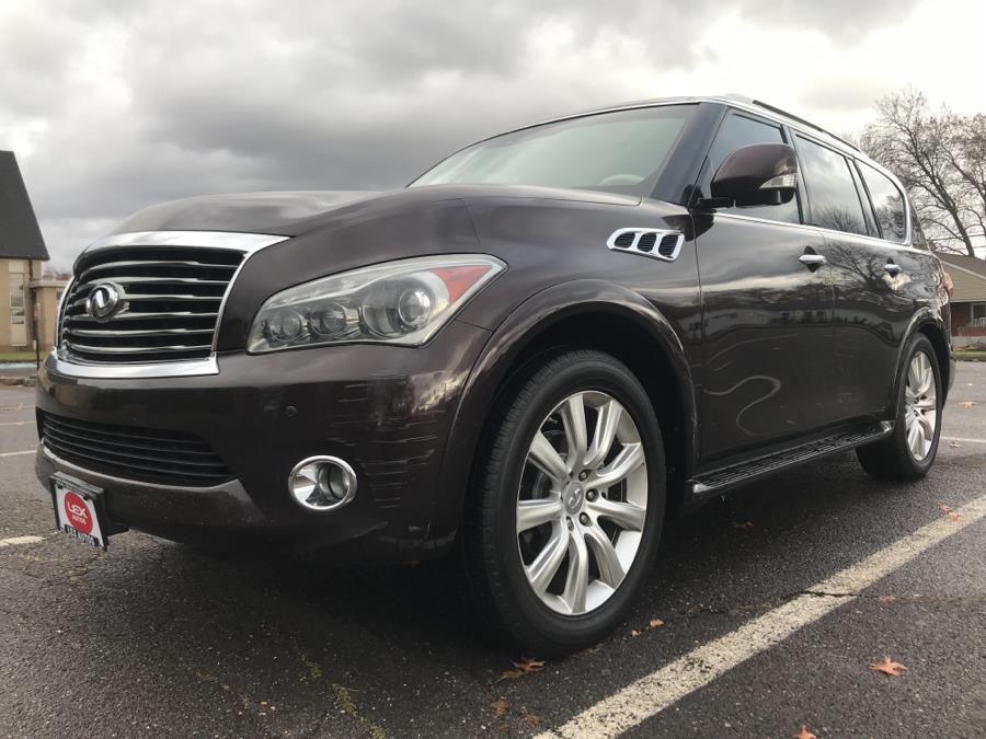 2012 INFINITI QX56 4WD 4dr 7-passenger, available for sale in Hartford, Connecticut | Lex Autos LLC. Hartford, Connecticut
