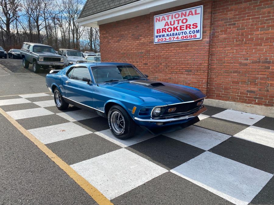 1970 Ford Mustang 2dr Cpe Premium Mach 1, available for sale in Waterbury, Connecticut | National Auto Brokers, Inc.. Waterbury, Connecticut