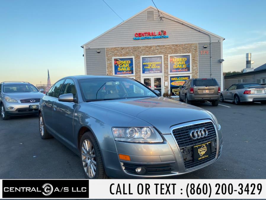 2007 Audi A6 4dr Sdn 3.2L quattro, available for sale in East Windsor, Connecticut | Central A/S LLC. East Windsor, Connecticut