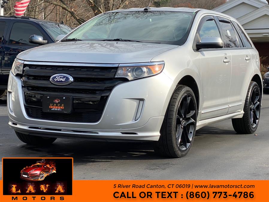 2013 Ford Edge 4dr Sport AWD, available for sale in Canton, Connecticut | Lava Motors. Canton, Connecticut