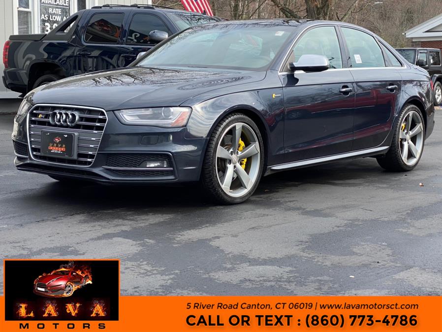 2015 Audi S4 4dr Sdn Man Premium Plus, available for sale in Canton, Connecticut | Lava Motors. Canton, Connecticut