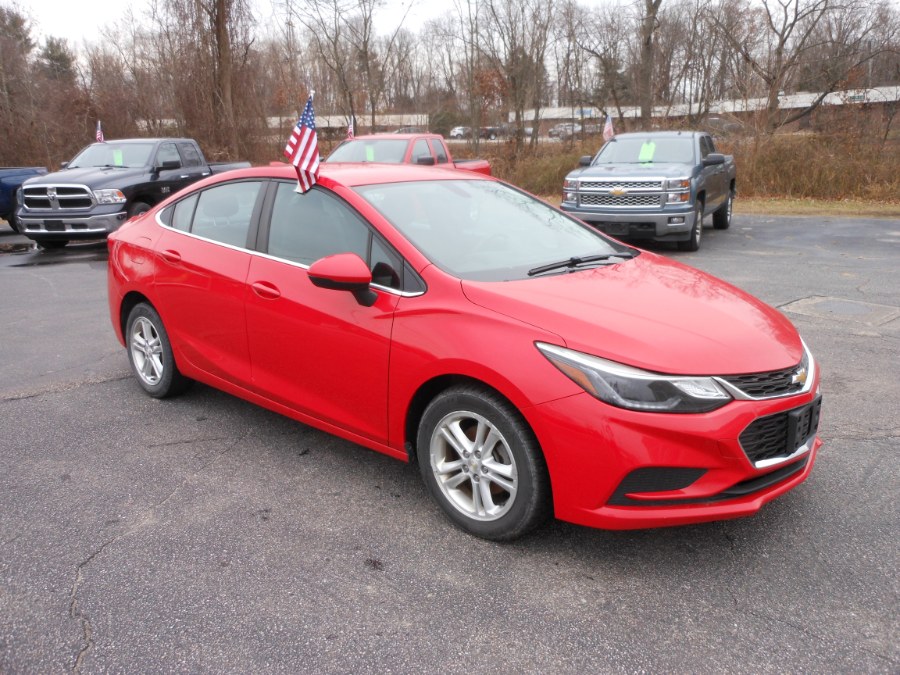 2016 Chevrolet Cruze 4dr Sdn Auto LT, available for sale in Yantic, Connecticut | Yantic Auto Center. Yantic, Connecticut