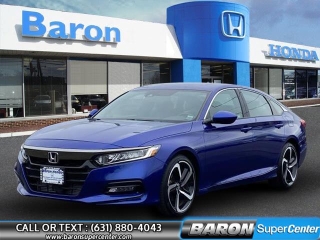 2018 Honda Accord Sedan Sport 2.0T, available for sale in Patchogue, New York | Baron Supercenter. Patchogue, New York