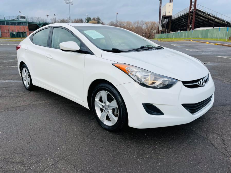 2013 Hyundai Elantra 4dr Sdn Auto GLS PZEV, available for sale in New Britain, Connecticut | Supreme Automotive. New Britain, Connecticut
