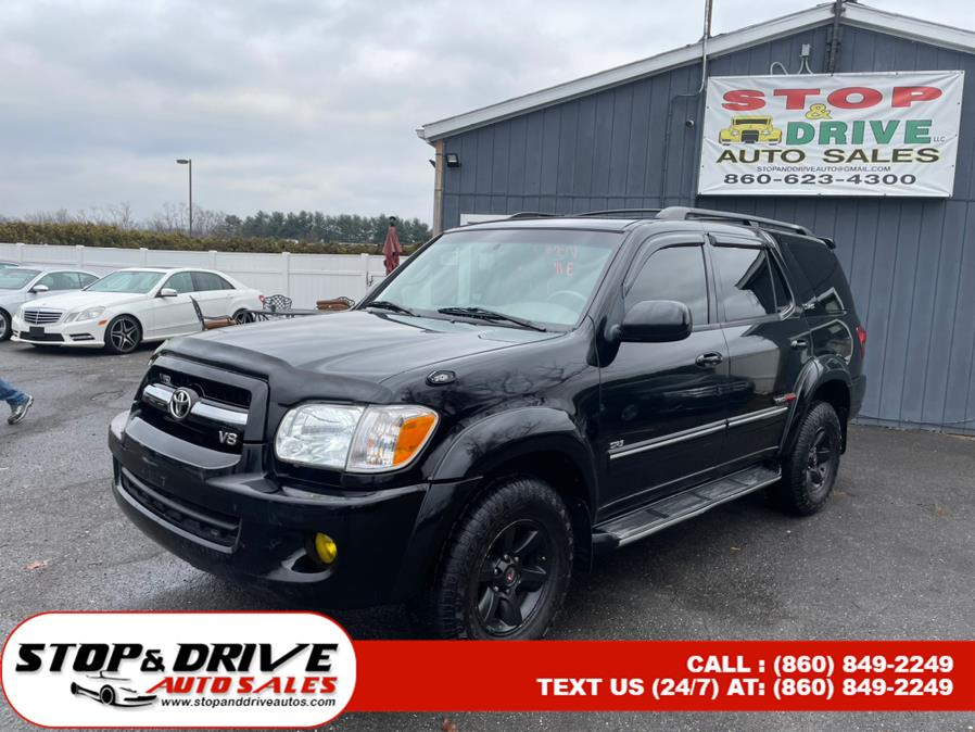 2006 Toyota Sequoia 4dr SR5 4WD, available for sale in East Windsor, Connecticut | Stop & Drive Auto Sales. East Windsor, Connecticut