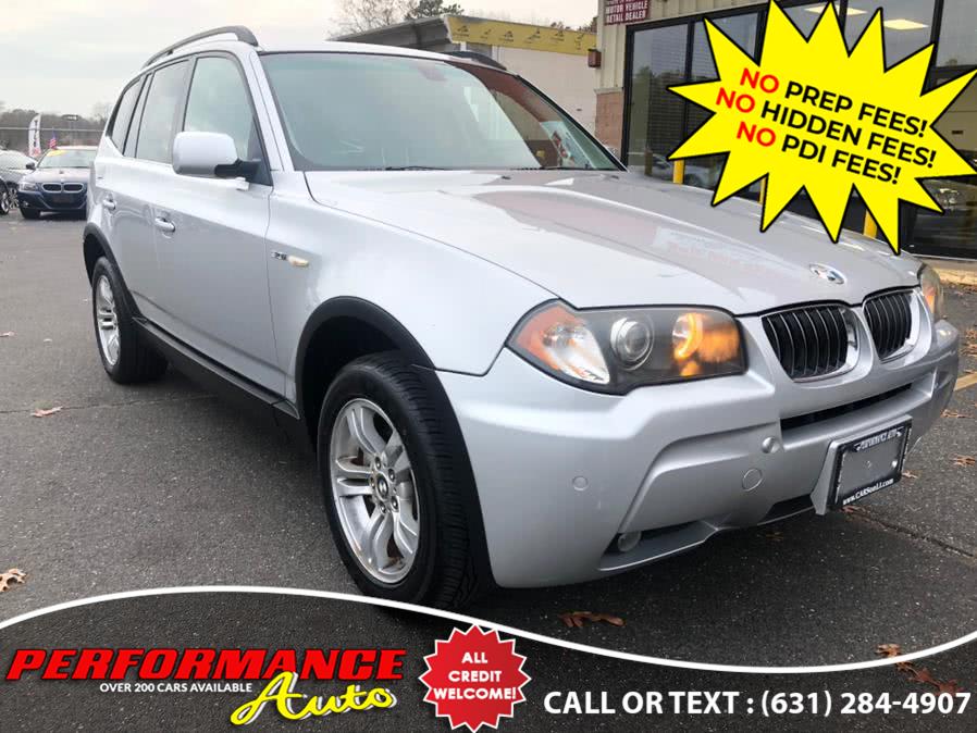 2006 BMW X3 X3 4dr AWD 3.0i, available for sale in Bohemia, New York | Performance Auto Inc. Bohemia, New York