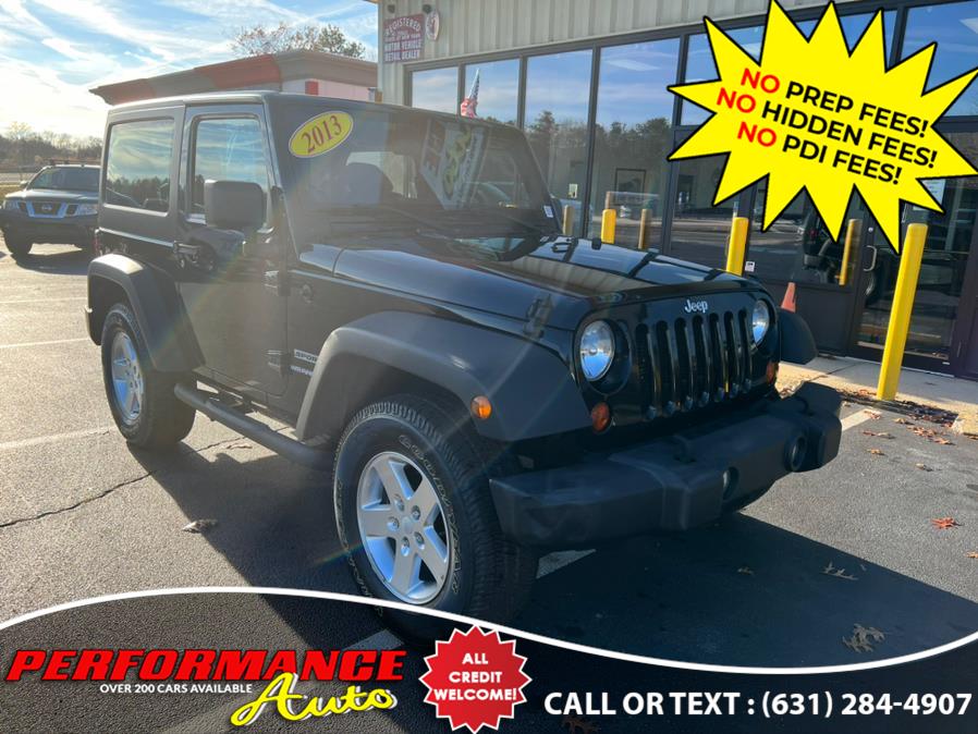 2013 Jeep Wrangler 4WD 2dr Sport, available for sale in Bohemia, New York | Performance Auto Inc. Bohemia, New York