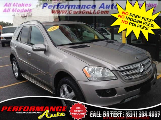 2008 Mercedes-Benz M-Class 4MATIC 4dr 3.5L, available for sale in Bohemia, New York | Performance Auto Inc. Bohemia, New York