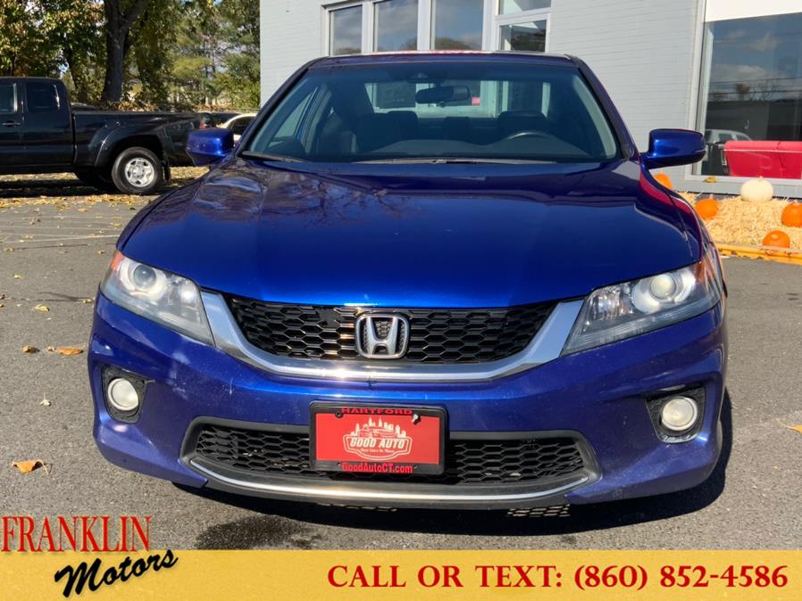 2013 Honda Accord Cpe 2dr I4 Auto EX-L, available for sale in Hartford, Connecticut | Franklin Motors Auto Sales LLC. Hartford, Connecticut