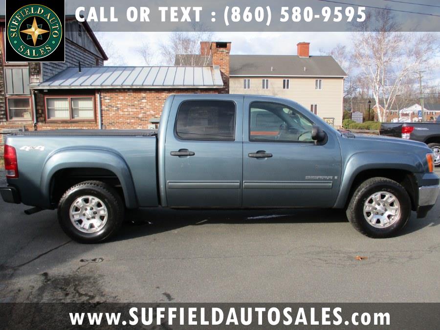 2008 GMC Sierra 1500 4WD Crew Cab 143.5" SLE2, available for sale in Suffield, Connecticut | Suffield Auto LLC. Suffield, Connecticut