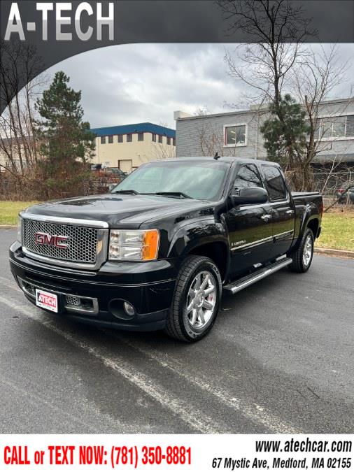 2009 GMC Sierra 1500 4WD Crew Cab 143.5" Denali, available for sale in Medford, Massachusetts | A-Tech. Medford, Massachusetts