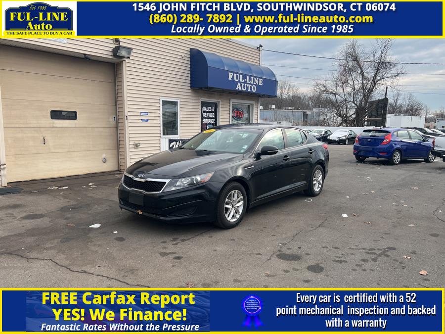 2011 Kia Optima 4dr Sdn 2.4L Auto LX, available for sale in South Windsor , Connecticut | Ful-line Auto LLC. South Windsor , Connecticut